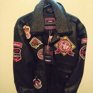 Negro League Baseball Museum men's Leather Coat